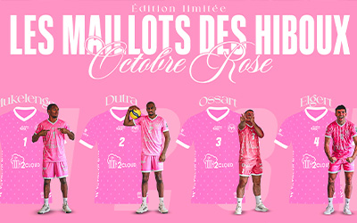 Enchères Octobre Rose : des maillots uniques portés en match au profit de la recherche