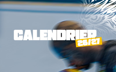Calendrier saison 2026/2027