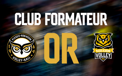 Le PRVB obtient le label « Club Formateur Or »